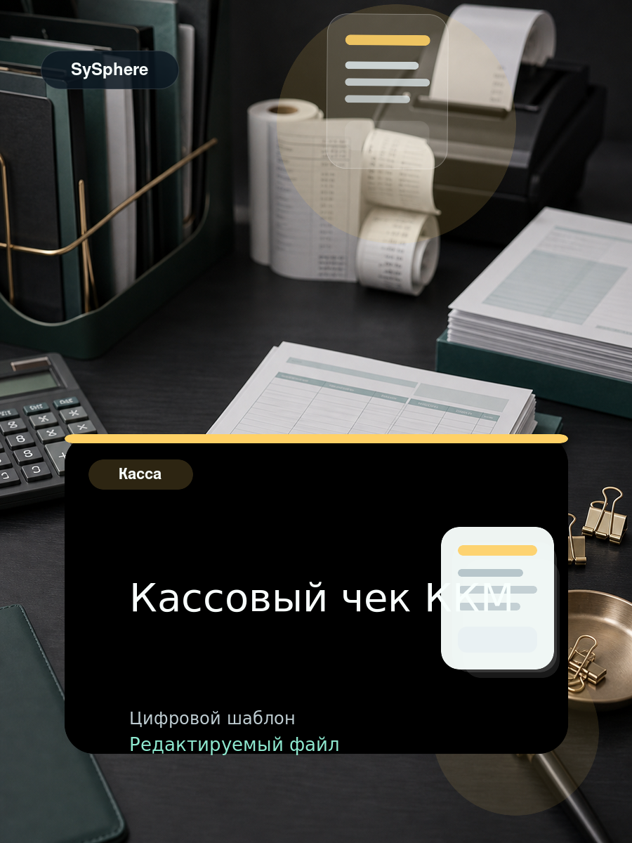 Изображение товара Кассовый чек ККМ